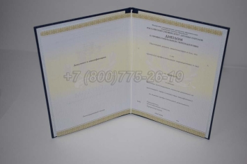 Диплом о Переподготовке 2025г РУДН в Волжске