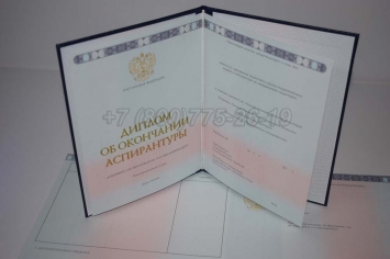 Диплом Аспирантуры 2022г в Волжске