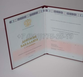 Красный Диплом Бакалавра 2024г ГОЗНАК в Волжске